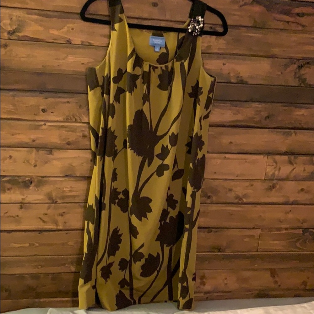 Simply Vera Wang Vintage Design Floral Dress